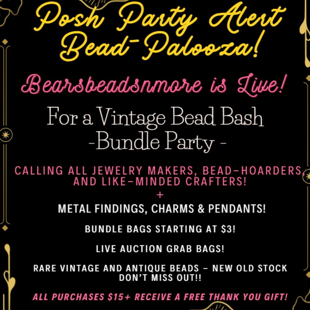 Bearsbeadsnmore Live Alert!!! JEWELRY MAKING SUPPLIES